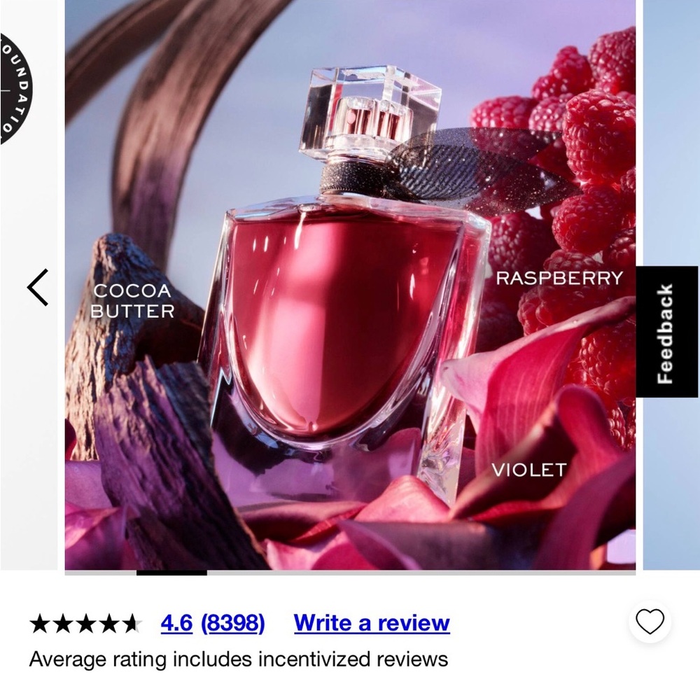 Lancôme la vie est belle elixir